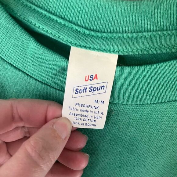 Macksville Coffee Company Graphic Tee Shirt T-Shirt USA Soft Spun Medium - Picture 3 of 5